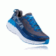 Hoka Men's Bondi 5 Road Running Shoe, Charcoal Gray/True Blue, 7 US, 1014757-CGTB-7