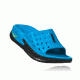 Hoka Men's Ora Recovery Slide Sandal, Black/Process Blue, 7 US, 1014864-BPSB-7