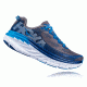 Hoka Mens Bondi 5 Road Running Shoe, Charcoal Gray/True Blue, 7 US, 1014757-CGTB-7