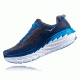 Hoka Mens Bondi 5 Road Running Shoe, Charcoal Gray/True Blue, 7 US, 1014757-CGTB-7