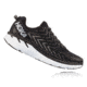 Hoka Mens Clifton 4 Road Running Shoe, Black/White, 7 US, 1016723-BWHT-7