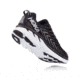 Hoka Mens Clifton 4 Road Running Shoe, Black/White, 7 US, 1016723-BWHT-7