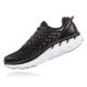 Hoka Mens Clifton 4 Road Running Shoe, Black/White, 7 US, 1016723-BWHT-7