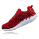 Hoka Mens Clifton 4 Road Running Shoe, Haute Red/High Risk Red, 7 US, 1016723-HRHRR-7