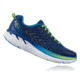Hoka Mens Clifton 4 Road Running Shoe, True Blue/Jasmine Green, 7 US, 1016723-TBJGR-7