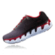 Hoka Mens Elevon Road Running Shoe, Black/Racing Red, 9.5 US, 1019267-BRNR-9.5