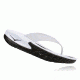 Hoka Mens Ora Recovery Flip Sandal, Black/White, 7 US, 1018352-BWHT-7