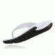 Hoka Mens Ora Recovery Flip Sandal, Black/White, 7 US, 1018352-BWHT-7