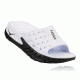 Hoka Mens Ora Recovery Slide Sandal, Black/White, 7 US, 1014864-BWHT-7