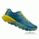 Hoka Mens Speedgoat 2 Trail Running Shoe, Midnight/Niagara, 14 US, 1016795-MTNG-14