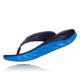 Hoka Ora Recovery Flip Casual Sandals - Mens, Ebony/Dresden Blue, Medium, 7, 1099675-EDNB-7