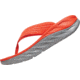 Hoka Ora Recovery Flip Sandals - Mens, Mandarin Red/Wild Dove, 10, 1099675-MRWDV-10