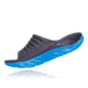 Hoka Ora Recovery Slide 2 Casual Sandals - Mens, Ebony/Dresden Blue, Medium, 7, 1099673-EDNB-7
