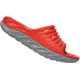 Hoka Ora Recovery Slide Sandals - Mens, Mandarin Red/Wild Dove, 9, 1099673-MRWDV-9