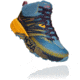 Hoka Speedgoat 2 Mid GTX Hiking Shoes - Womens, Provincial Blue / Saffron, 8, 1106533-PBSF-08