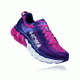 Hoka Women's Arahi Road Running Shoe, Liberty/Fuchsia, 9.5 US, 1019276-LFCH-9.5