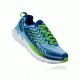 Hoka Women's Clifton 4 Road Running Shoe, Sky Blue/Surf The Web, 5 US, 1016724-SBSTW-5