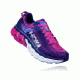 Hoka Womens Arahi Road Running Shoe, Liberty/Fuchsia, 9.5 US, 1019276-LFCH-9.5