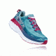 Hoka Womens Bondi 5 Road Running Shoe, Aquifer/Vintage Indigo, 10 US, 1014759-AVIG-10