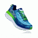 Hoka Womens Bondi 5 Road Running Shoe, Sky Blue/Surf The Web, 5 US, 1014759-SBSTW-5