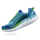 Hoka Womens Clifton 4 Road Running Shoe, Sky Blue/Surf The Web, 5 US, 1016724-SBSTW-5