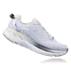 Hoka Womens Clifton 4 Road Running Shoe, White/Blackened Pearl, 8.5 US, 1016724-WBPR-8.5