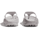 Hoka Ora Recovery Flip Sandal - Mens, Lunar Rock/White, 09, 1099675-LRWH-09