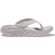 Hoka Ora Recovery Flip Sandal - Mens, Lunar Rock/White, 09, 1099675-LRWH-09