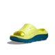 Hoka Ora Recovery Slide 3 Shoes - Unisex, Evening Primrose/Deep Lagoon, 12/14, 1135061-EPDL-12/14