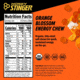 Honey Stinger Energy Chews, Orange Blossom, 1.8oz Bag, 72319