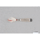 Hopkins 225BW Shorty Hammered Spoon w/Bucktail Treble, Stainless Steel, 2 1/4oz, 3 1/2in, 225BW