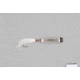 Hopkins 225SBW Shorty Hammered Spoon w/Bucktail Treble, Stainless Steel, 2 1/4oz, 3 1/2in, 225SBW