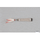 Hopkins 4BW Hammered Spoon w/Bucktail Treble Hook, Stainless Steel, 2 1/2oz, 4 1/2in, 4BW