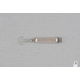 Hopkins Hammered Spoon w/Plain Treble, Stainless Steel, 1 1/4oz, 1/2in, 3