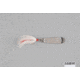 Hopkins Shorty Hammered Spoon w/Bucktail Treble, Stainless Steel, 5/8oz, 2 1/2in, 58BW