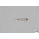 Hopkins Shorty Hammered Spoon w/Plain Treble, Stainless Steel, 1/2oz, 2 1/4in, 45