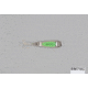 Hopkins Shorty Smoothie Spoon w/Plain Treble, Chartreuse Prism, 3/4oz, 2 1/2in, SM75C