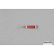 Hopkins Shorty Smoothie Spoon w/Plain Treble, Red Prism, 3/4oz, 2 1/2in, SM75R