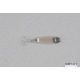 Hopkins Shorty Smoothie Spoon w/Plain Treble, Silver Plain, 1oz, 2 3/4in, SM101
