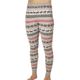 Hot Chillys Sweater Knit Printed Legging - Womens, Winter Love, Large, HC7614P-313-L