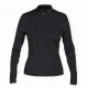 Hot Chillys Womens Micro Elite Chamois SOLID ZIP-T, Black, XS HC9913-Black-XS
