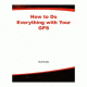 How To Do Everything With Gps, Rick Broida, Publisher - Mcgraw Hill
