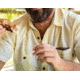 Howler Brothers Aransas Shirt - Men's, Big Pane Plaid / Vintage Yellow, Small, 120119S-BPY-S