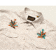 Howler Brothers Gaucho Snapshirt - Mens, AntiqueWhite Oxford / Pure Agave, Small, 120719S-AGV-S