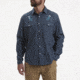 Howler Brothers Gaucho Snapshirt - Mens, Deep Blue Microstripe/Jellyfish, L, 120720S-BBM-L