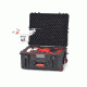 HPRC 2700W Plastic Case for DJI Phantom 2, Vision and Vision Plus with Pre-Cut Wheels, Case Only, Black PHA2700W-03