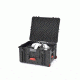 HPRC Plastic Case for DJI Inspier 1 Pro with Wheels, Case and Foam Only, Black INS2730W-02