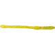 HR Tackle Bubblegum Worm, 20, 6in, Dirty Yellow Yellow/Black Flake, 6203FB