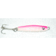 HR Tackle Short Body Stingsilver Jig, 2 oz, Pink Back White Belly, 1547PW