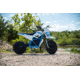 Huffy CR8-R Battery Operated Ride On Minibike, White/Blue, 33in, 17201